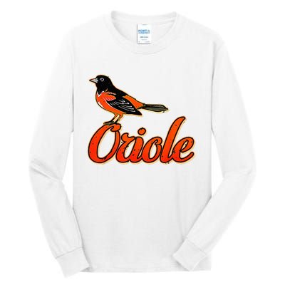 Vintage Oriole Bird Amazing Tall Long Sleeve T-Shirt