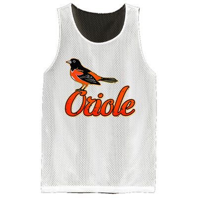 Vintage Oriole Bird Amazing Mesh Reversible Basketball Jersey Tank