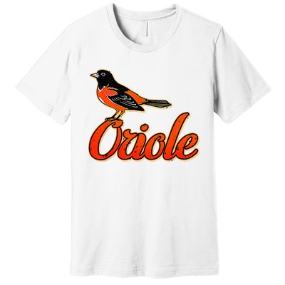 Vintage Oriole Bird Amazing Premium T-Shirt