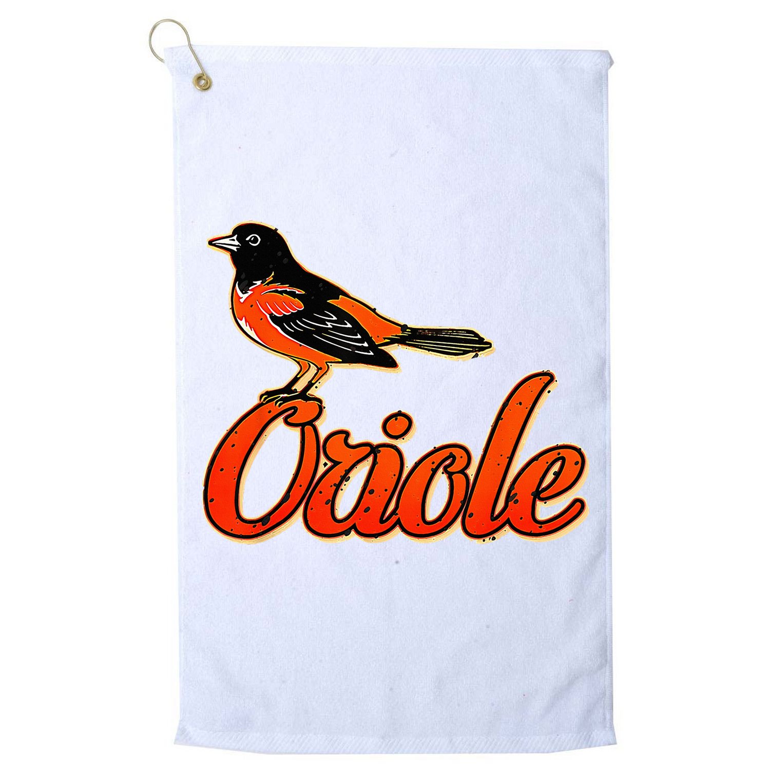 Vintage Oriole Bird Amazing Golf Towel