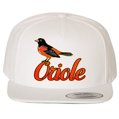 Vintage Oriole Bird Amazing Wool Snapback Cap
