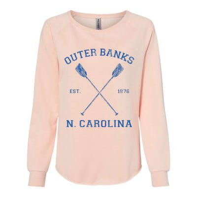 Vintage Outer Banks North Carolina Vacation Womens California Wash Sweatshirt