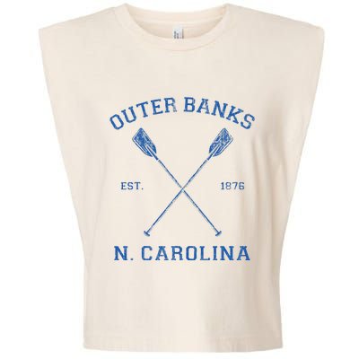 Vintage Outer Banks North Carolina Vacation Garment-Dyed Women's Muscle Tee