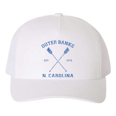 Vintage Outer Banks North Carolina Vacation Yupoong Adult 5-Panel Trucker Hat