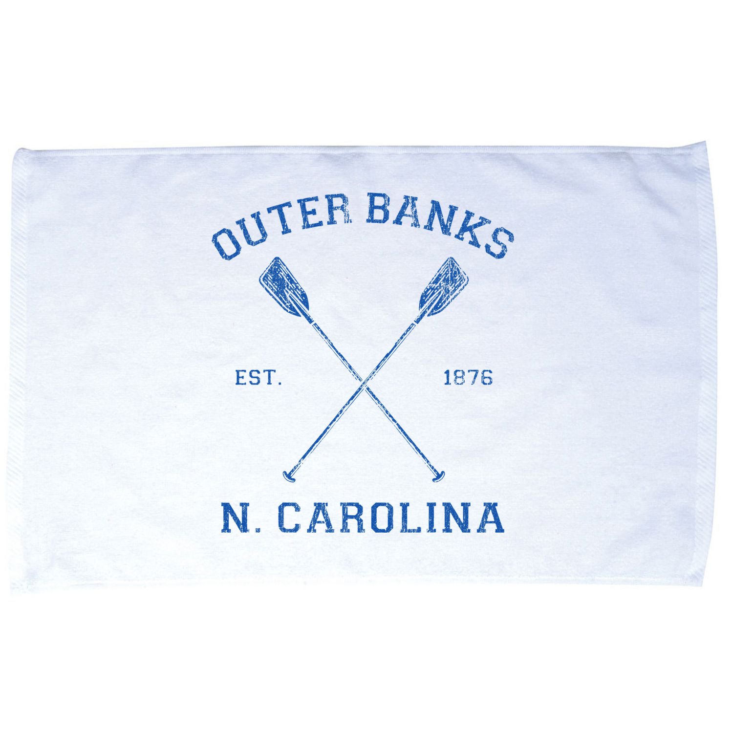 Vintage Outer Banks North Carolina Vacation Microfiber Hand Towel
