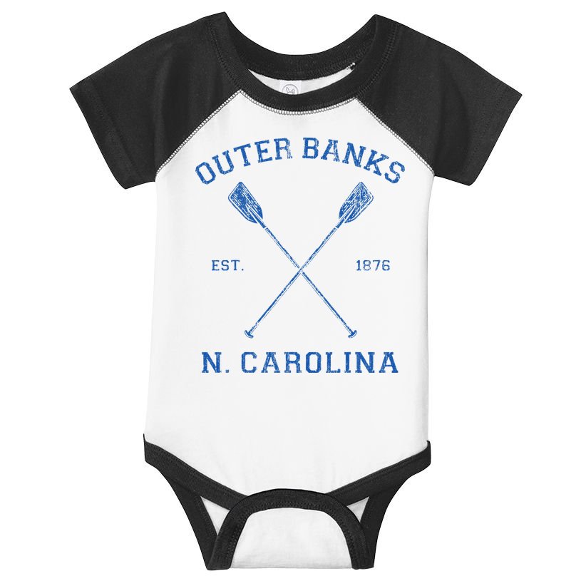Vintage Outer Banks North Carolina Vacation Infant Baby Jersey Bodysuit