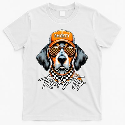 Vintage Orange Blooded Tennessee Dog Lover Rocky Top Outfit T-Shirt