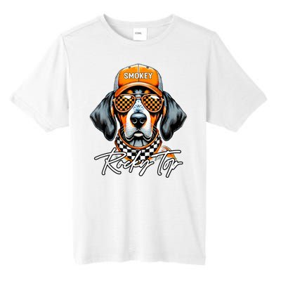 Vintage Orange Blooded Tennessee Dog Lover Rocky Top Outfit Tall Fusion ChromaSoft Performance T-Shirt