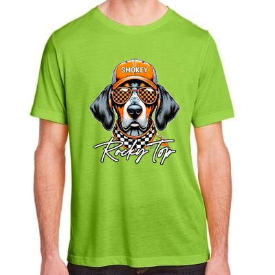 Vintage Orange Blooded Tennessee Dog Lover Adult ChromaSoft Performance T-Shirt