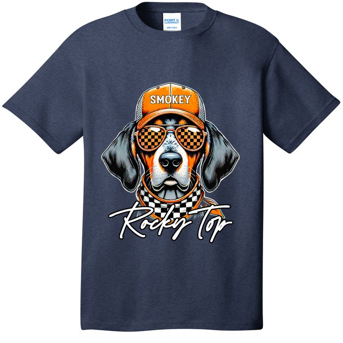 Vintage Orange Blooded Tennessee Dog Lover T-Shirt