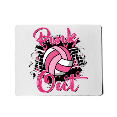 Volleyball Out Breast Cancer Awareness Mousepad