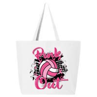 Volleyball Out Breast Cancer Awareness 25L Jumbo Tote