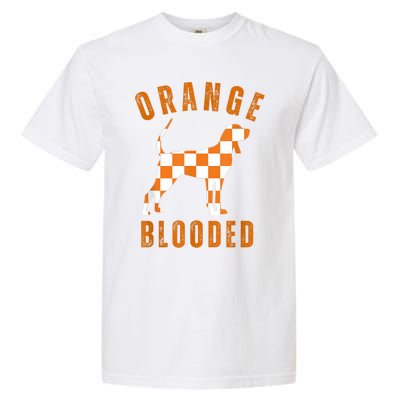 Vintage Orange Blooded Tennessee Dog Lover Tn Outfit Garment-Dyed Heavyweight T-Shirt