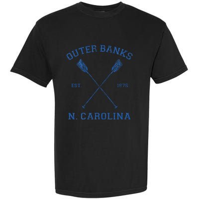 Vintage O.U.T.E.R B.A.N.K.S North Carolina Vacation Garment-Dyed Heavyweight T-Shirt