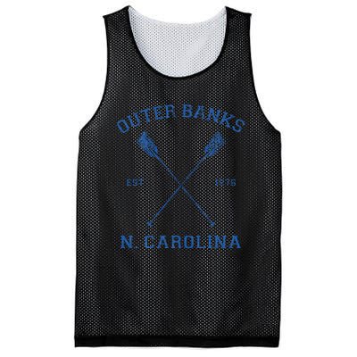 Vintage O.U.T.E.R B.A.N.K.S North Carolina Vacation Mesh Reversible Basketball Jersey Tank