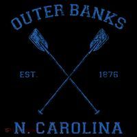 Vintage O.U.T.E.R B.A.N.K.S North Carolina Vacation Mousepad