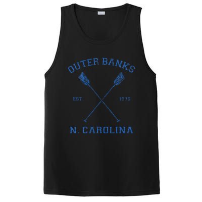 Vintage O.U.T.E.R B.A.N.K.S North Carolina Vacation PosiCharge Competitor Tank