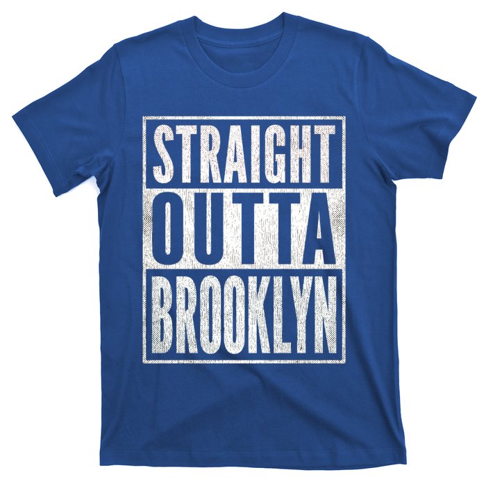 Vintage Of Brooklyn Distressed Straight Outta Brooklyn Gift T-Shirt