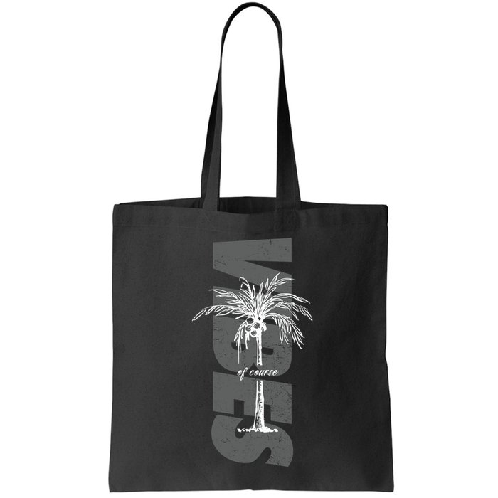 Vibes Of Course Summer Palm Tree Vintage Bag