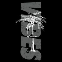 Vibes Of Course Summer Palm Tree Vintage Bag