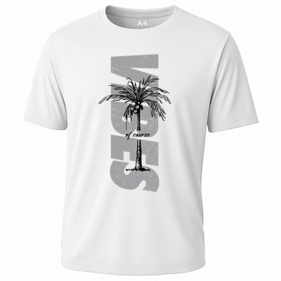 Vibes Of Course Summer Palm Tree Vintage Performance Shirt