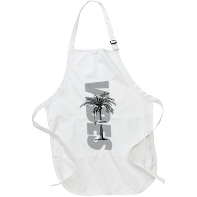 Vibes Of Course Summer Palm Tree Vintage Apron