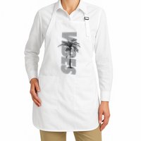 Vibes Of Course Summer Palm Tree Vintage Apron