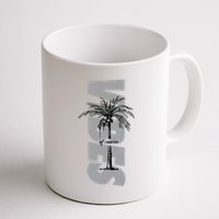 Vibes Of Course Summer Palm Tree Vintage Mug