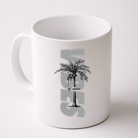Vibes Of Course Summer Palm Tree Vintage Mug