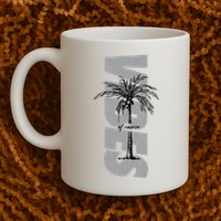 Vibes Of Course Summer Palm Tree Vintage Mug