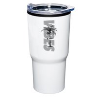 Vibes Of Course Summer Palm Tree Vintage Tumbler