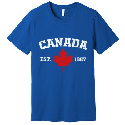 Vintage Ottawa Canada Est 1867 Souvenir Gift Cool Gift Premium T-Shirt