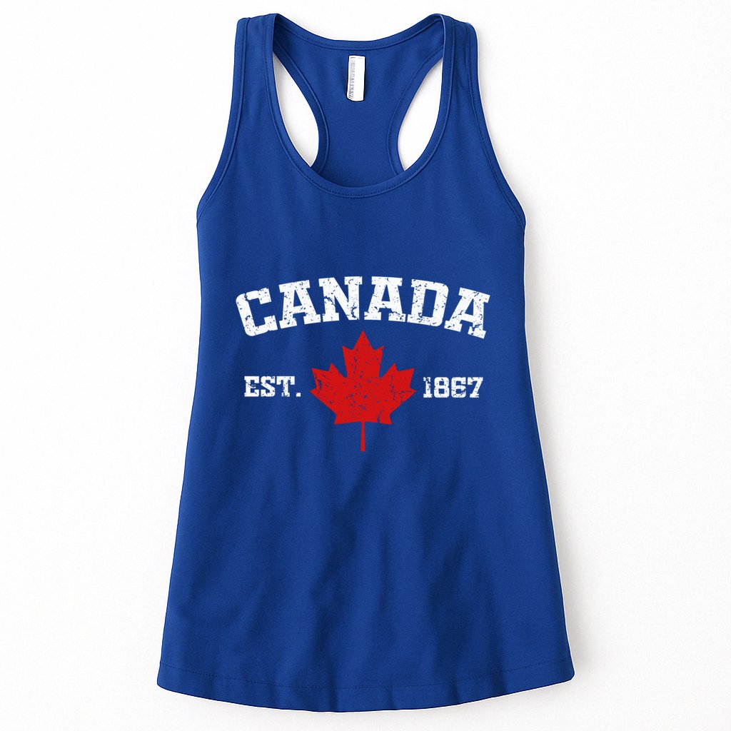 Vintage Ottawa Canada Est 1867 Souvenir Gift Cool Gift Womens Tank Top