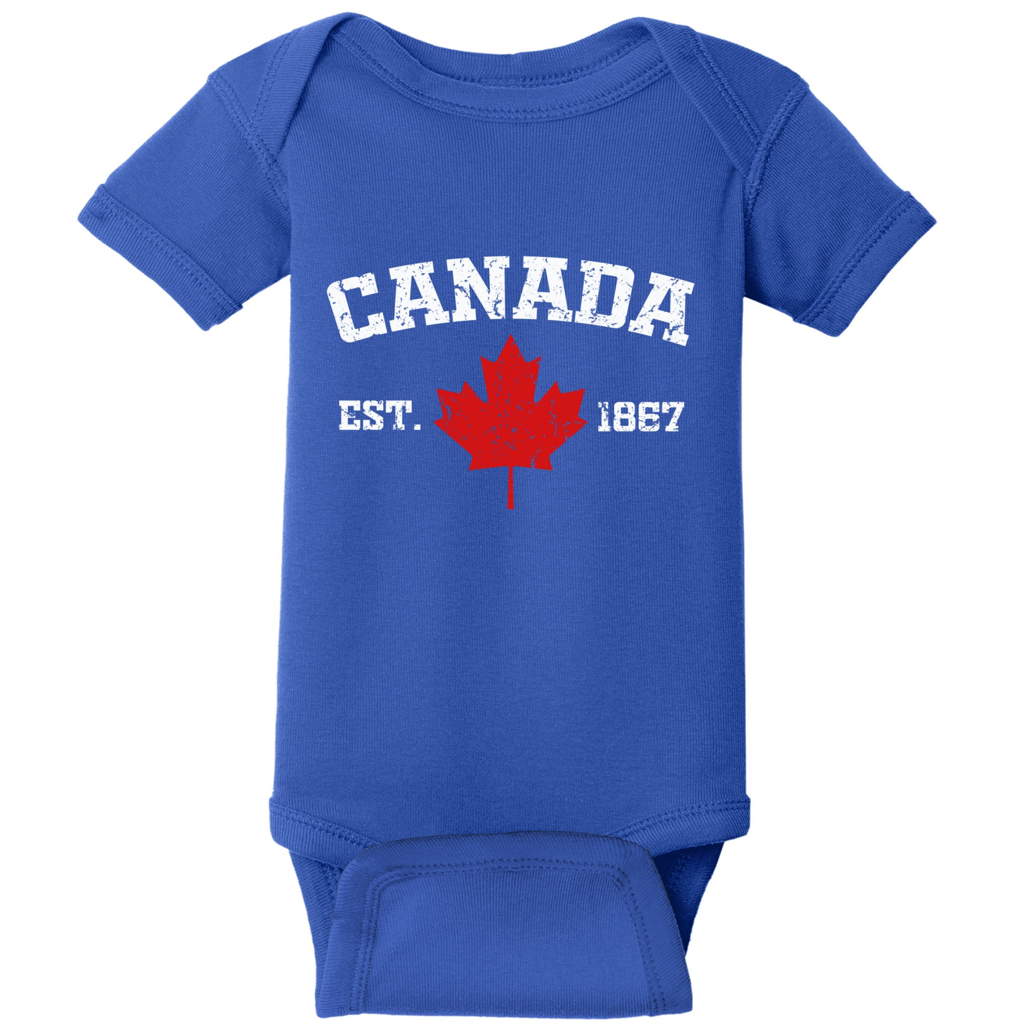 Vintage Ottawa Canada Est 1867 Souvenir Gift Cool Gift Baby Bodysuit
