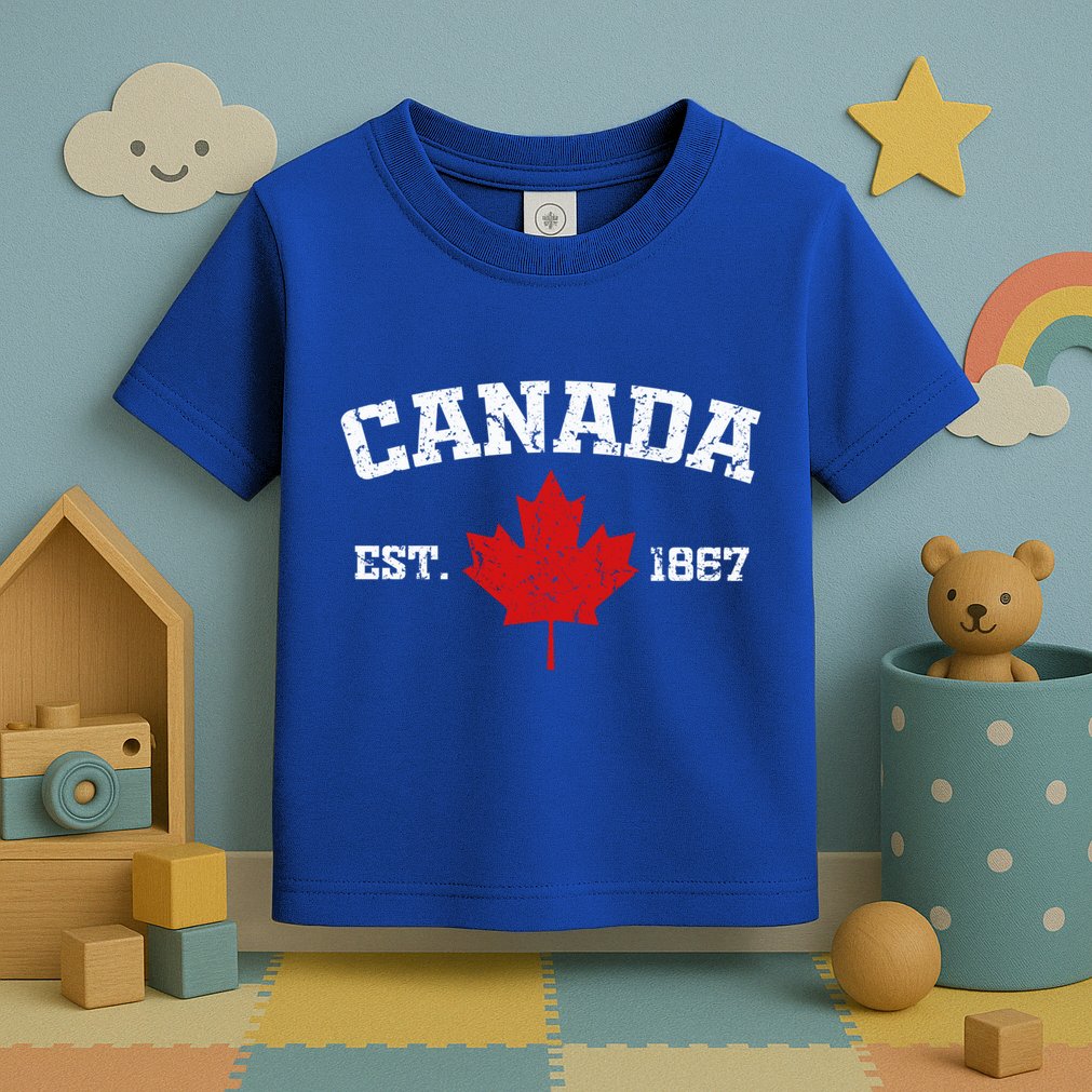 Vintage Ottawa Canada Est 1867 Souvenir Gift Cool Gift Toddler T-Shirt