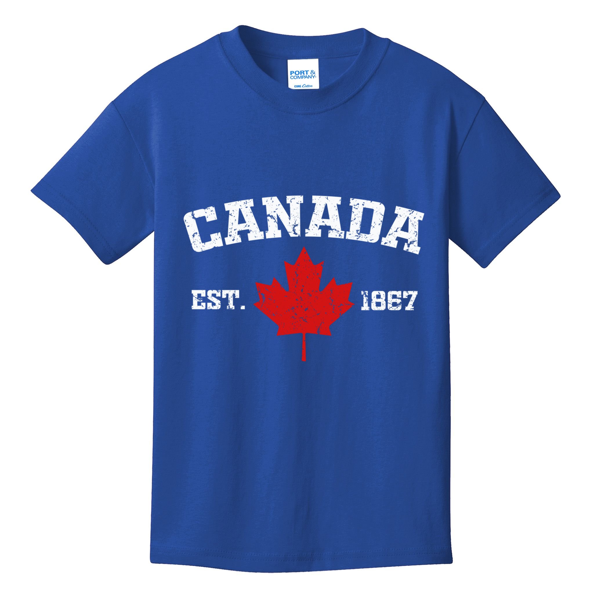 Vintage Ottawa Canada Est 1867 Souvenir Gift Cool Gift Kids T-Shirt