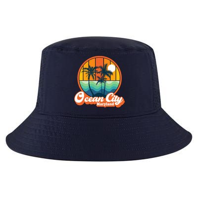 Vintage Ocean City Maryland Summer Vacation Beach Souvenirs Cool Comfort Performance Bucket Hat