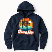 Vintage Ocean City Maryland Summer Vacation Beach Souvenirs Hoodie