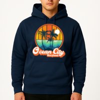 Vintage Ocean City Maryland Summer Vacation Beach Souvenirs Hoodie