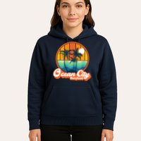 Vintage Ocean City Maryland Summer Vacation Beach Souvenirs Hoodie
