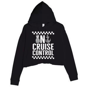 Vacation On Cruise Lover Control Summer Cruise Trip Beach Lo Cool Gift Crop Fleece Hoodie