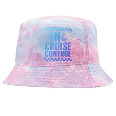 Vacation On Cruise Lover Control Summer Cruise Trip Beach Lo Cool Gift Tie-Dyed Bucket Hat