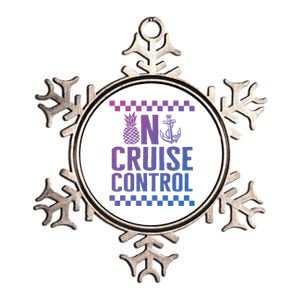 Vacation On Cruise Lover Control Summer Cruise Trip Beach Lo Cool Gift Metallic Star Ornament