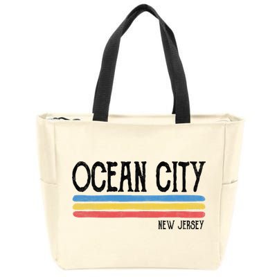 Vintage Ocean City New Jersey Nj Souvenir Gift Zip Tote Bag