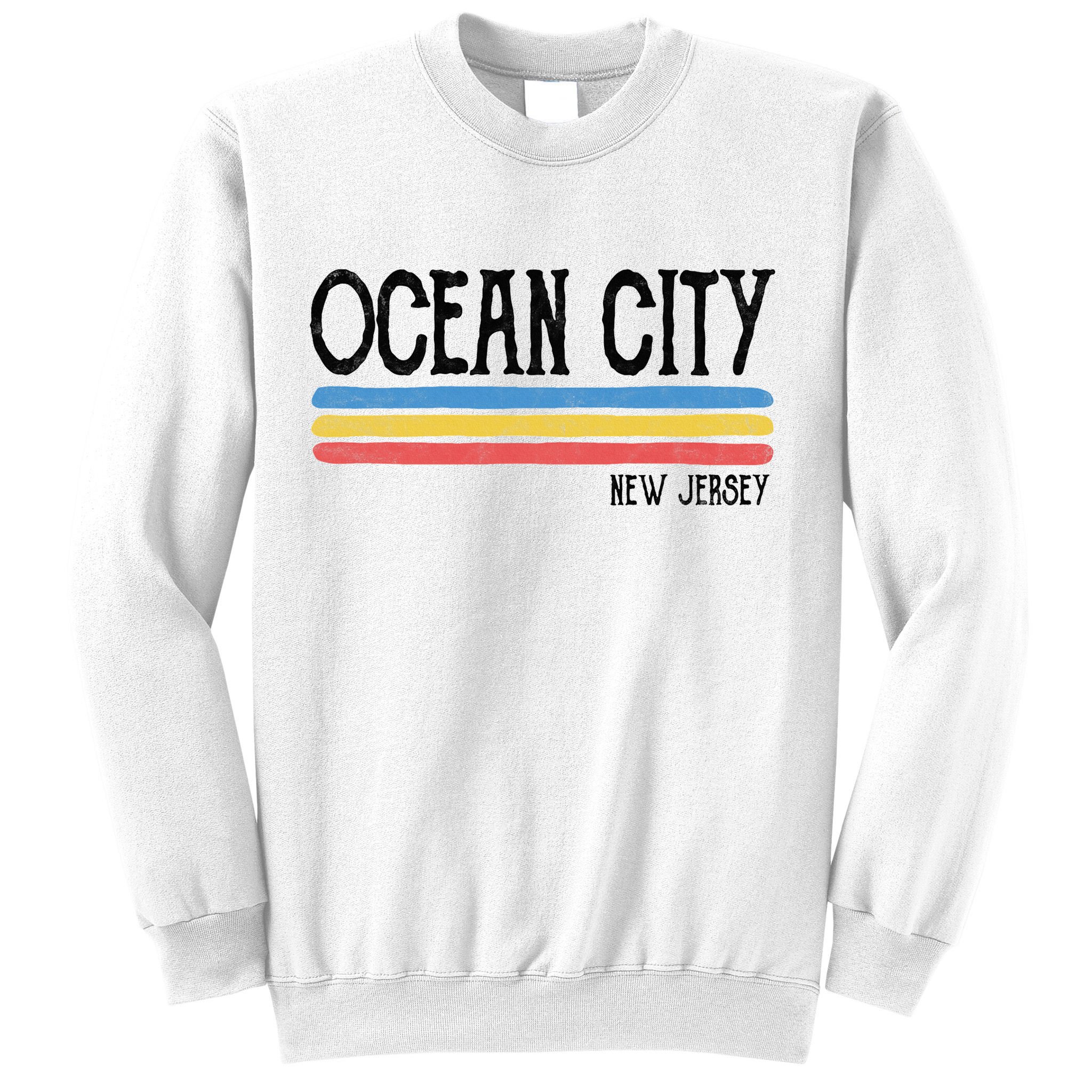 Vintage Ocean City New Jersey Nj Souvenir Gift Sweatshirt