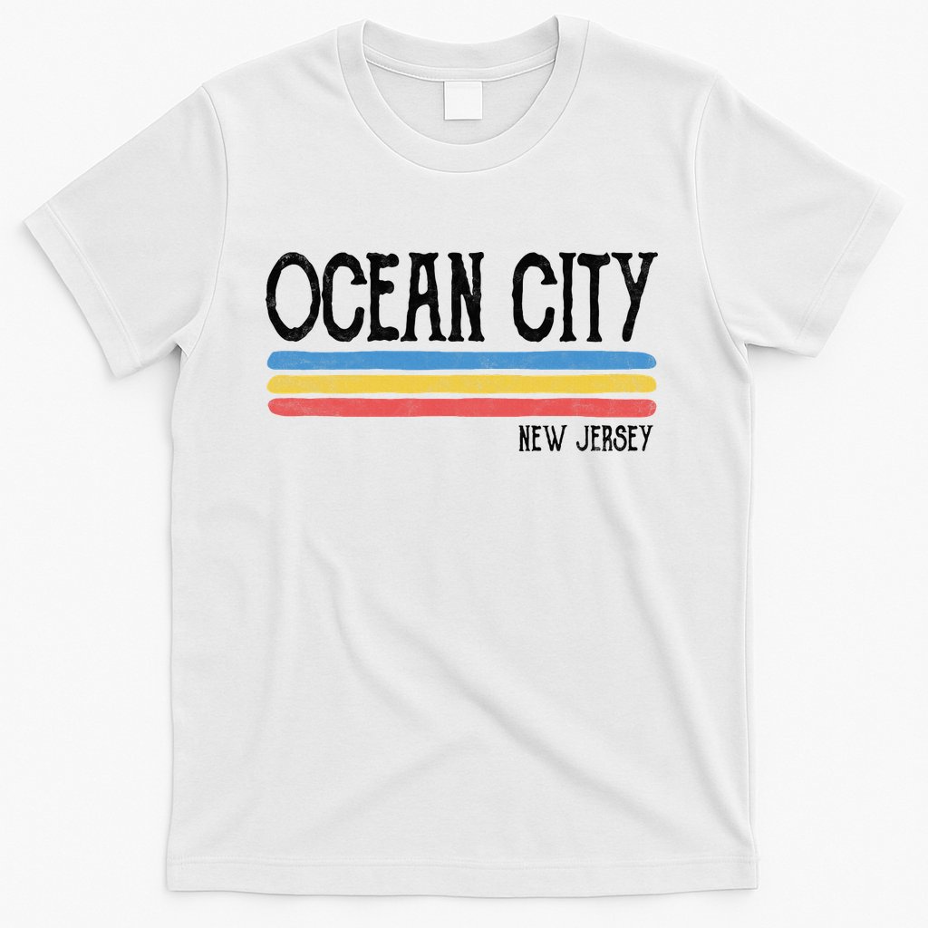 Vintage Ocean City New Jersey Nj Souvenir Gift T-Shirt