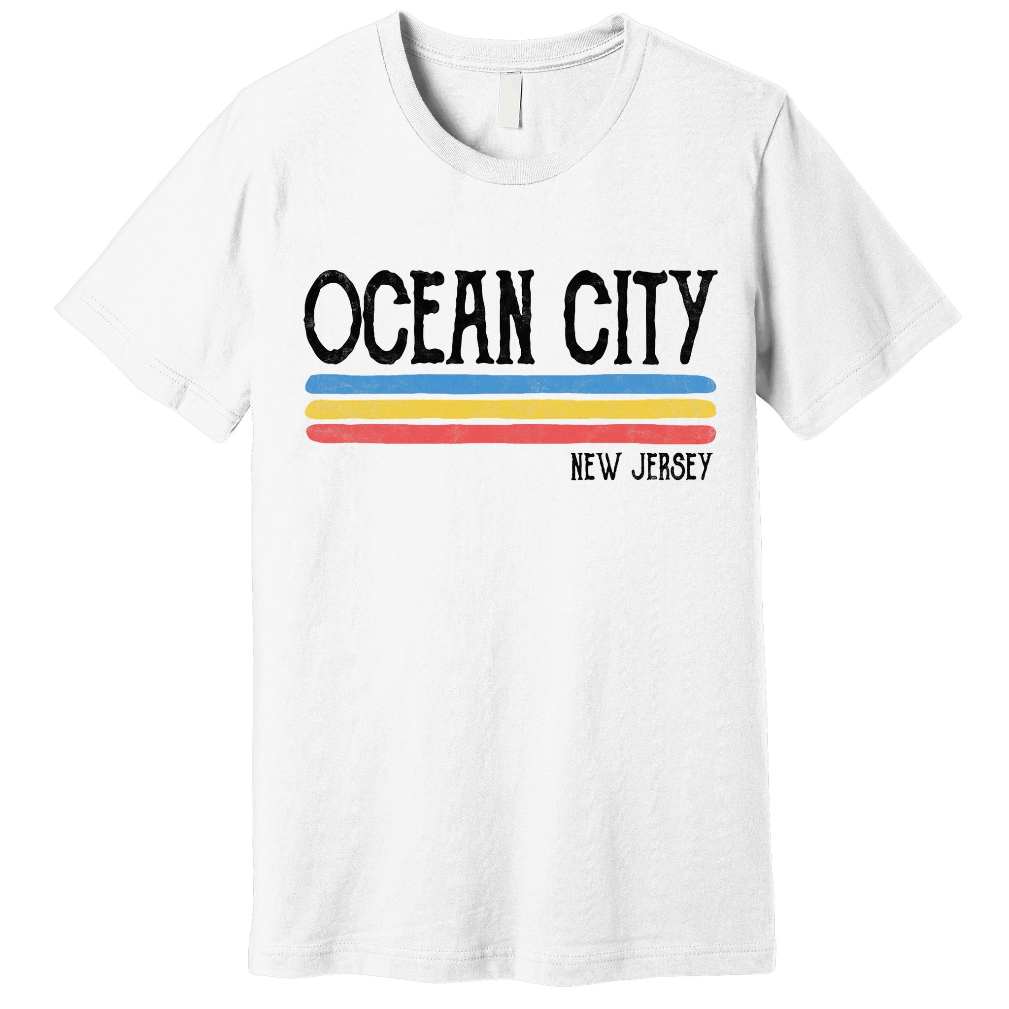 Vintage Ocean City New Jersey Nj Souvenir Gift Premium T-Shirt