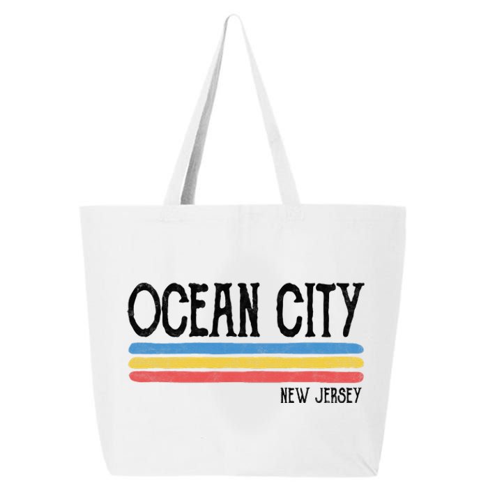 Vintage Ocean City New Jersey Nj Souvenir Gift 25L Jumbo Tote