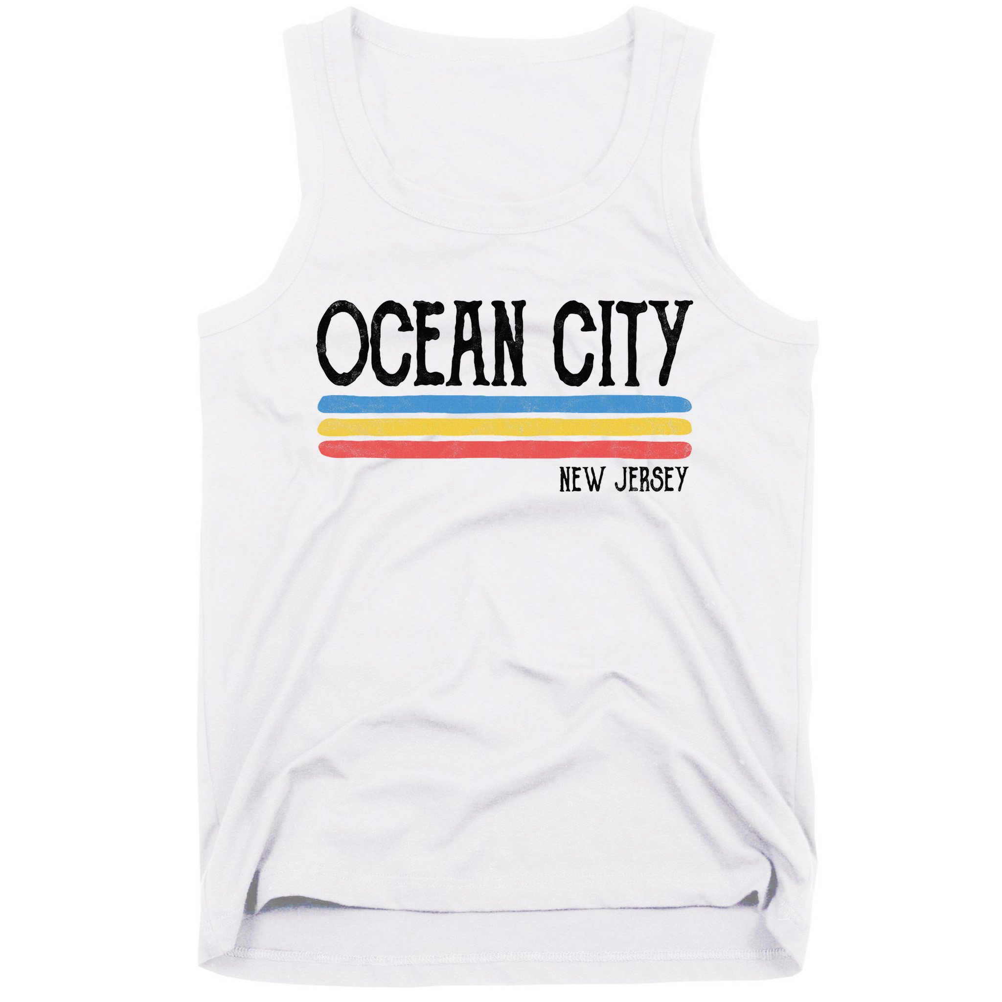 Vintage Ocean City New Jersey Nj Souvenir Gift Tank Top