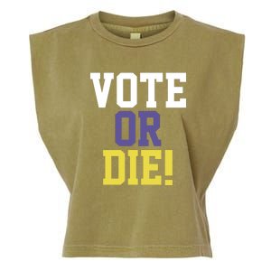 Vote Or Die Garment-Dyed Women's Muscle Tee